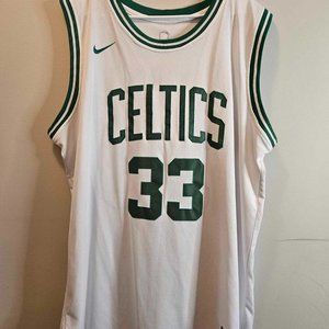 Celtics Basketball Jersey, Bird, 33